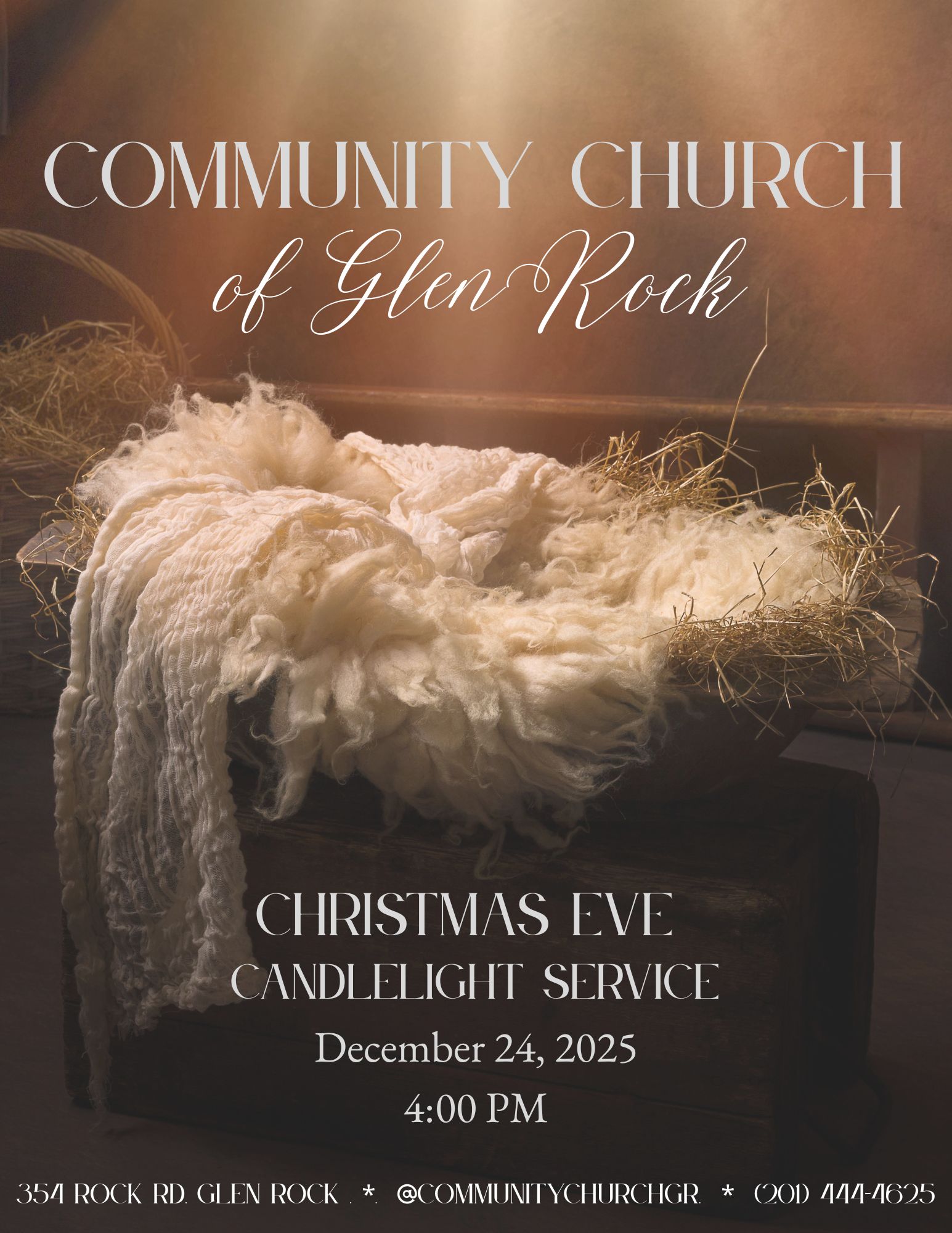 Christmas Eve candlelight service