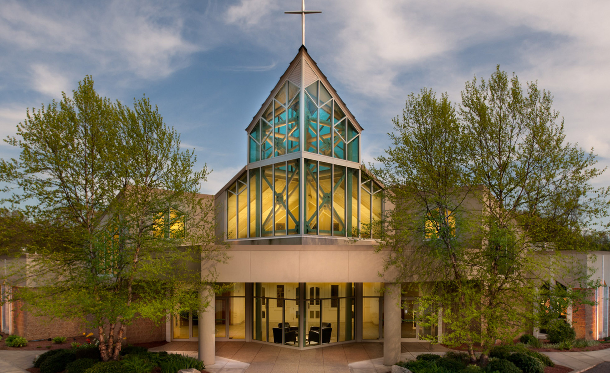 Community Church of Glen Rock front entrance