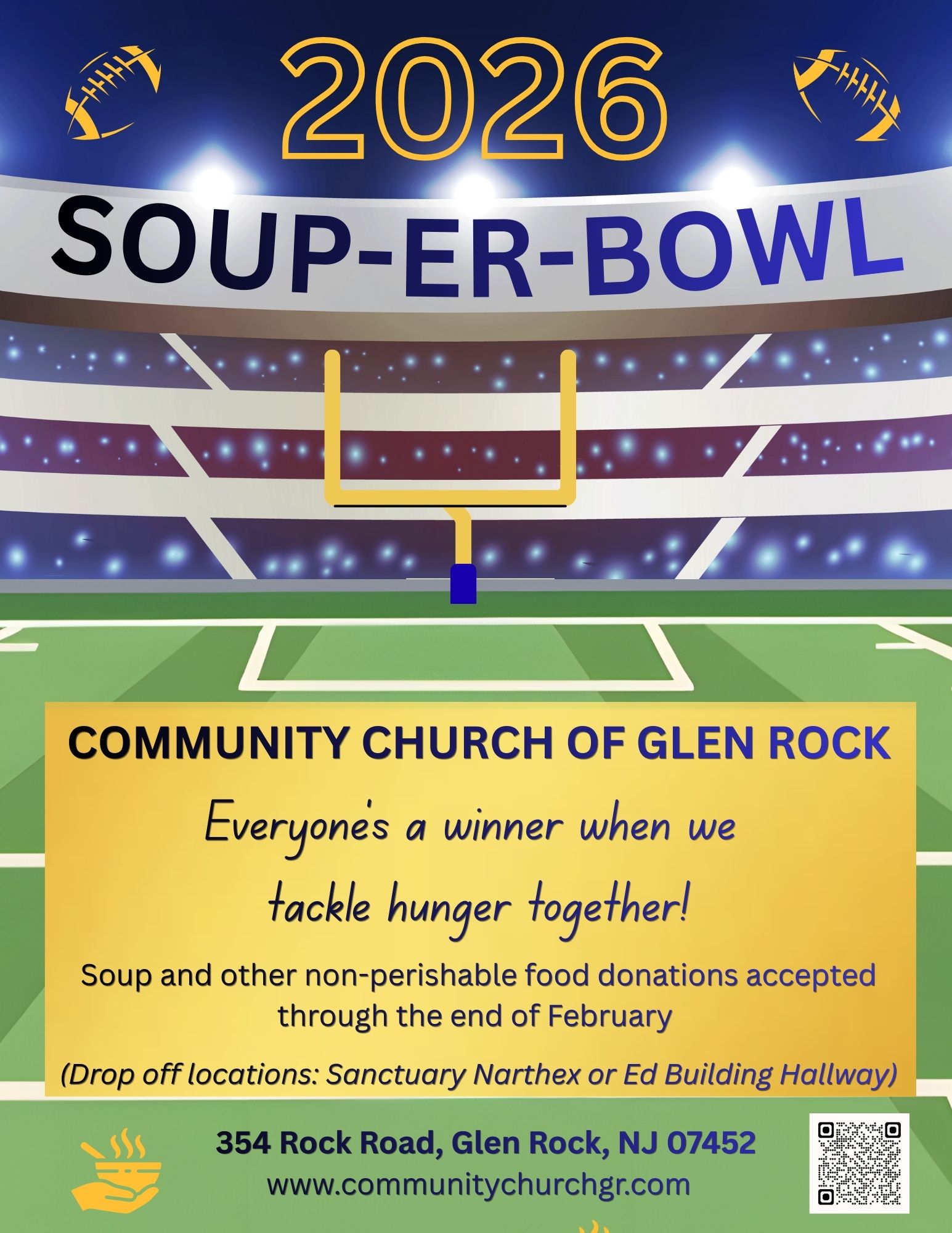 Souper Bowl community event